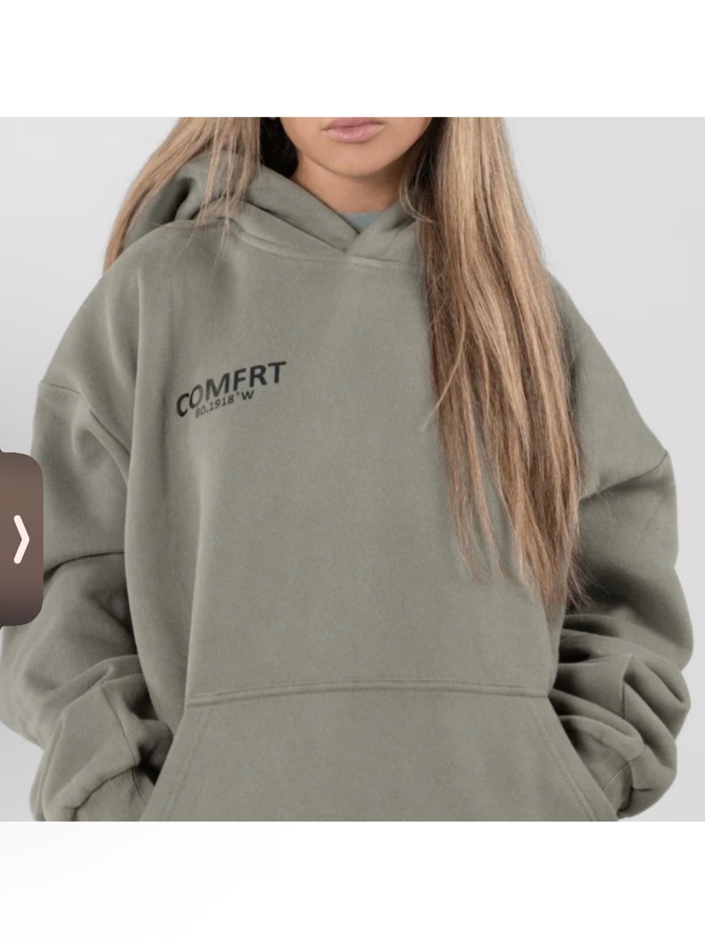 Comfrt coordinate hoodie size XXL